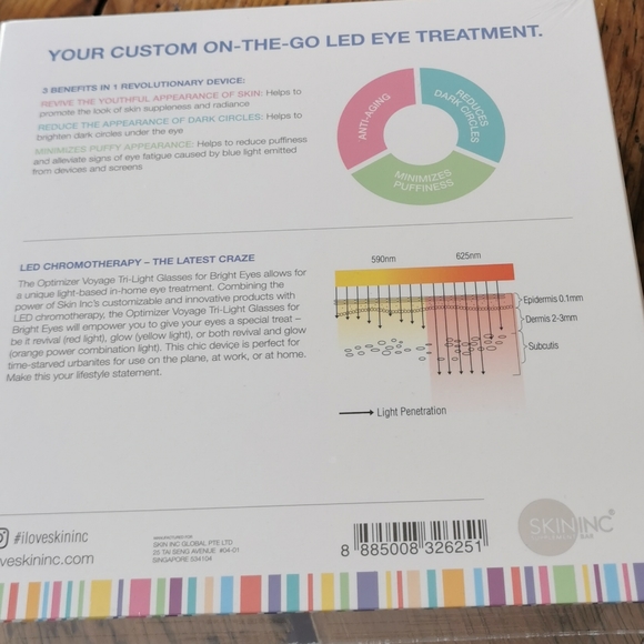 optimizer voyage tri-light glasses for bright eyes - Picture 2 of 2